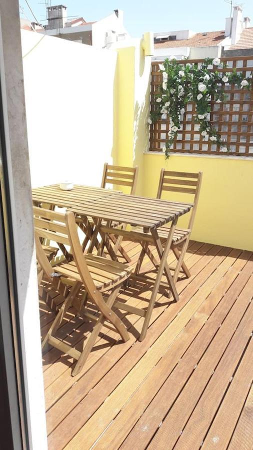 Ferienwohnung Modern Cosy Flat With Terrace In Campo De Ourique. Lissabon Exterior foto
